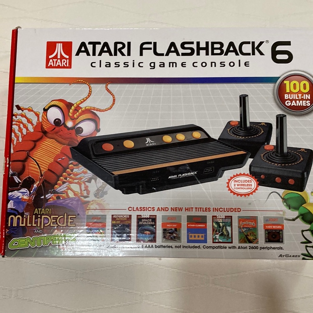 Atari flashback classic game console